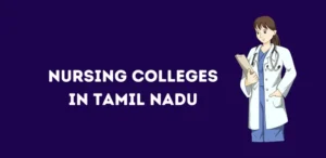 List of Nursing Colleges in Tamil Nadu