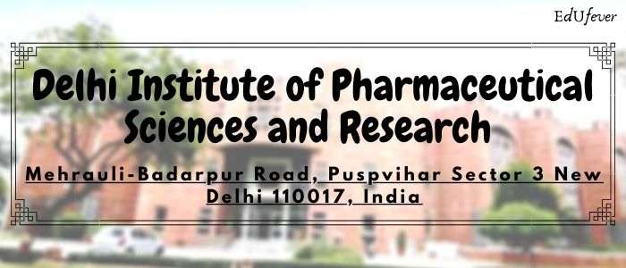 delhi Institute of Pharmaceutical Sciences and Research Delhi