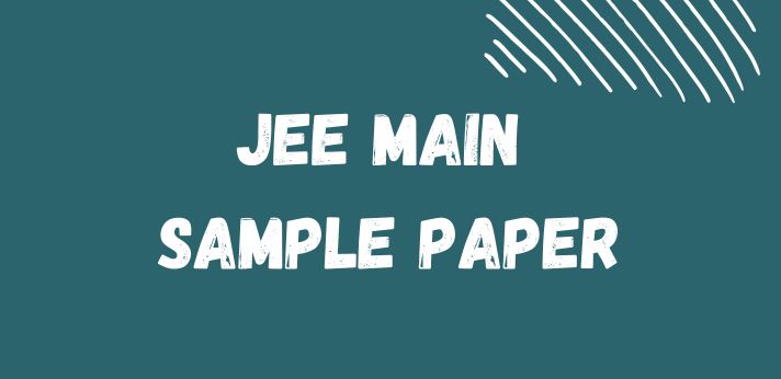 JEE Main Sample Paper