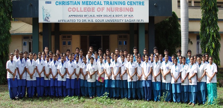 Christian Medical Training Centre School and College of Nursing Damoh