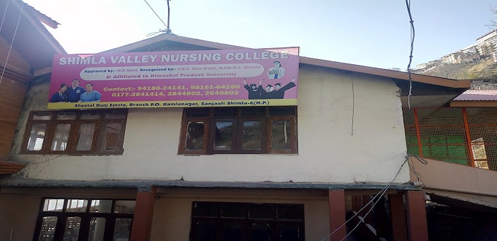 Shimla Valley Nursing College Shimla