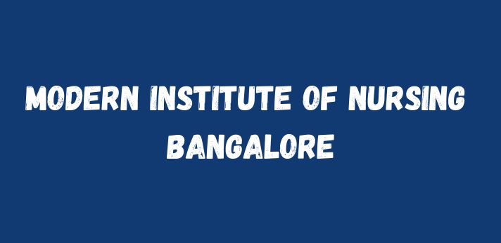 Modern Institute of Nursing Bangalore