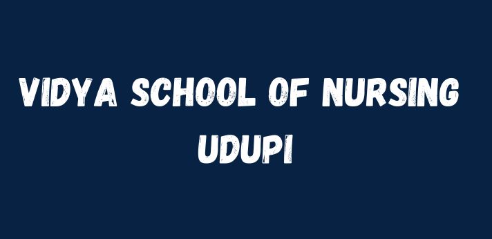 Vidya School of Nursing Udupi