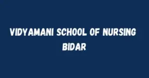 Vidyamani School of Nursing Bidar
