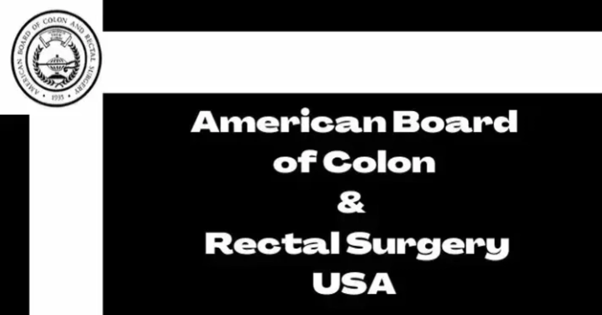 American Board of Colon and Rectal Surgery 1