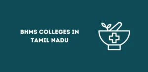 BHMS Colleges in Tamil Nadu