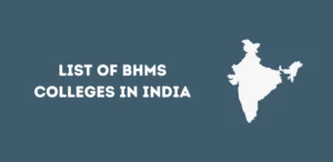 BHMS Colleges in India
