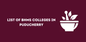 BHMS Colleges in Puducherry