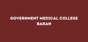 Government Medical College Baran