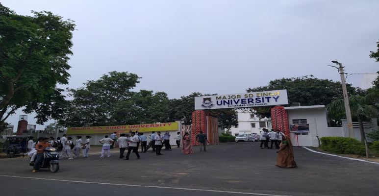 Major SD Singh University Outside