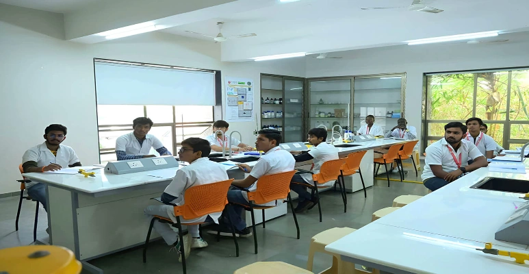 P P Savani University Lab