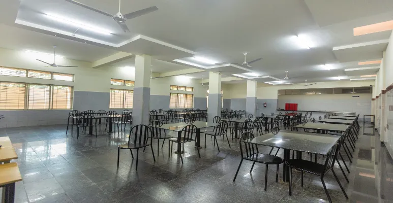 RV University Hostel Canteen