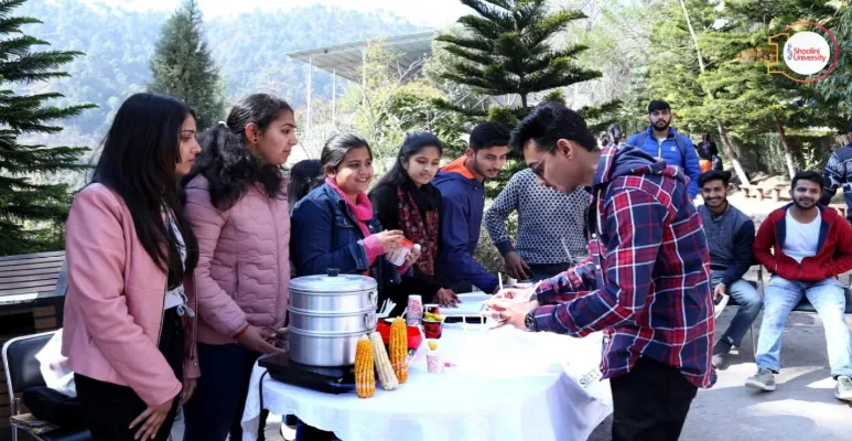 Shoolini University Food Stall