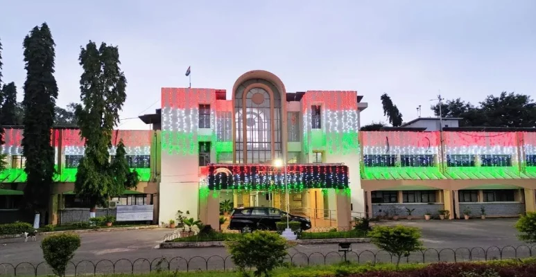 University of Hyderabad Front View