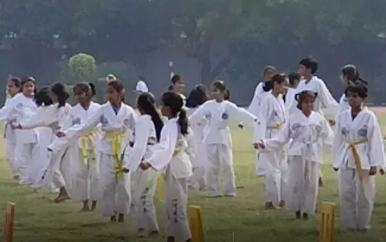 Carmel-Convent-School-New-Delhi-Karate