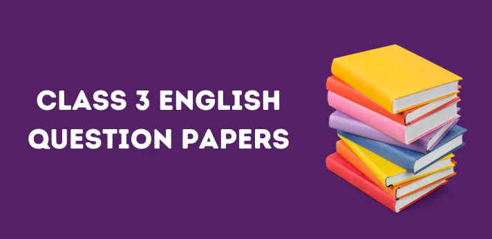 Class 3 English Question Papers