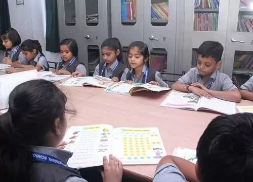 KL-International-School-Meerut-Library