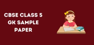 cbse-class-5-gk-sample-paper