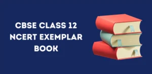 CBSE Class 12 NCERT Exemplar Book