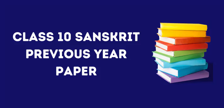 CBSE Class 10 Sanskrit Previous Year Paper