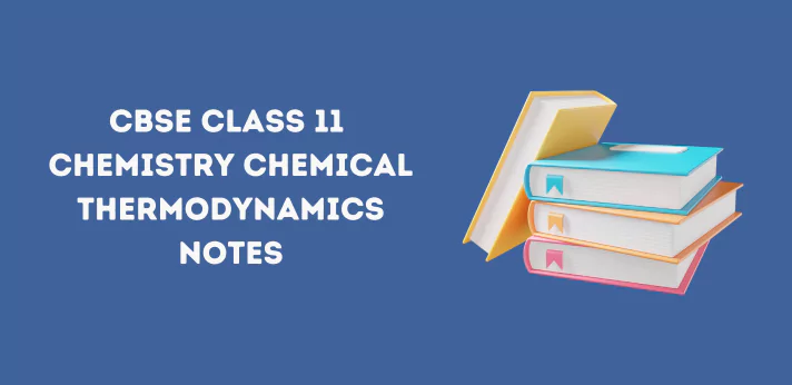Class 11 Chemical Thermodynamics Notes