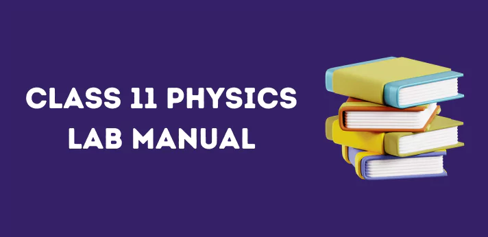 Class 11 Physics Lab Manual