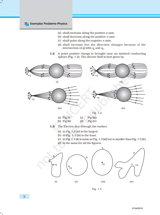 Class 12 Physics Exemplar Book & Solutions