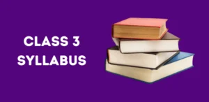 CBSE Class 3 Syllabus