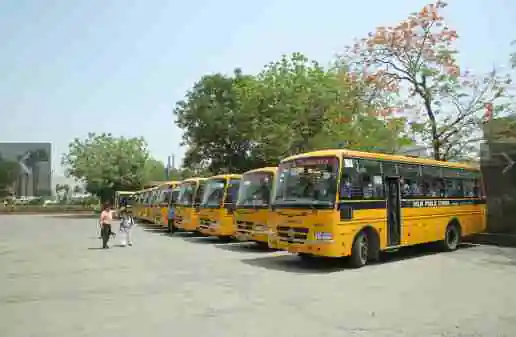 Delhi-Public-School-Faridabad-Bus