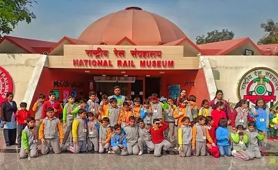 GD-Goenka-Global-School-Noida-Tour-to-National-Rail-Museum