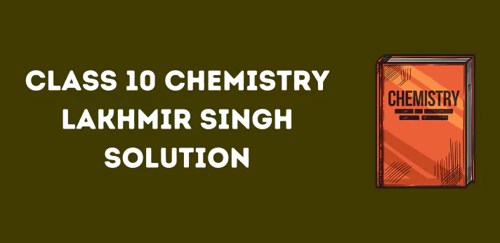 Lakhmir Singh Solution for Class 10 Chemistry