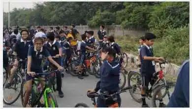 Pragyan-School-Greater-Noida-Cycling-Event