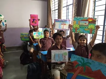 Veda-Vyasa-DAV-Public-School-New-Delhi-Drawing-Activity