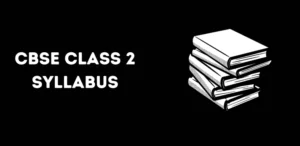 CBSE Class 2 Syllabus