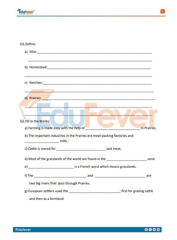 CBSE Class 5 Social Science Activity Worksheets