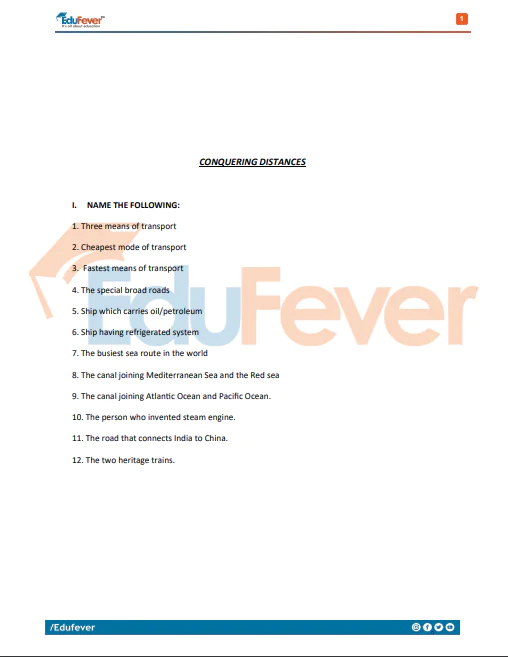 CBSE Class 5 Social Science Practice Worksheets