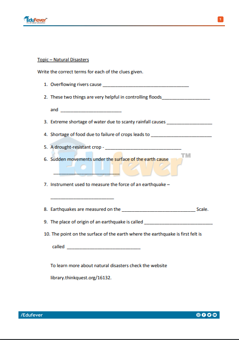 CBSE Class 5 Social Science Printable Worksheets