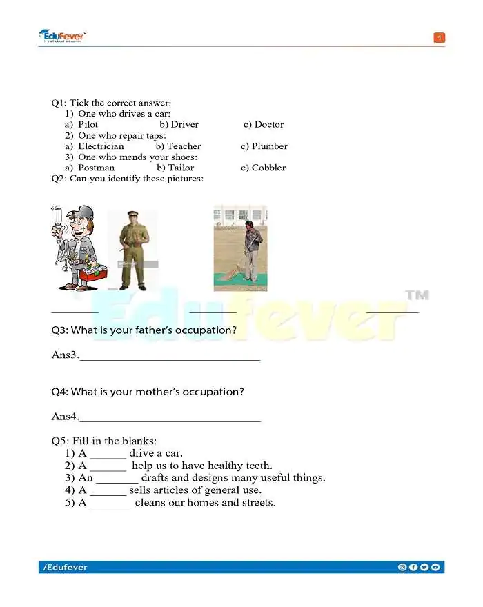 Class-1-EVS-Worksheet