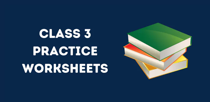 CBSE Class 3 Practice Worksheets