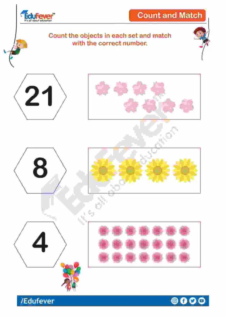 Count-And-Match-worksheet-1