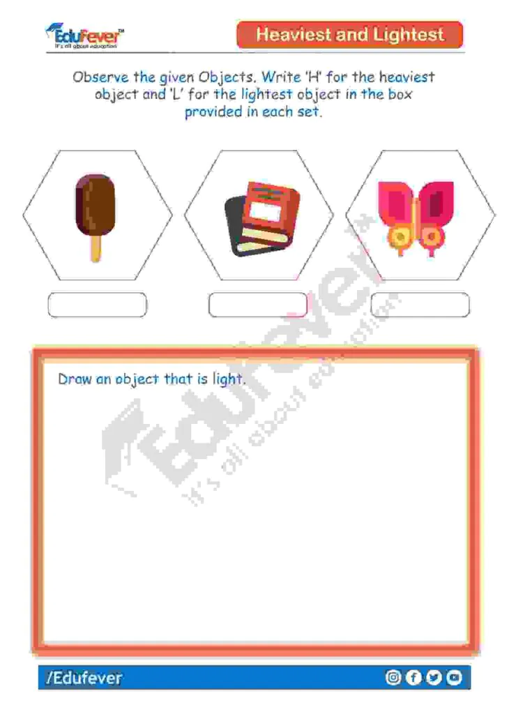 Heaviest-and-Lightest-Object-worksheet-1