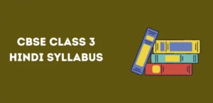 CBSE Class 3 Hindi Syllabus