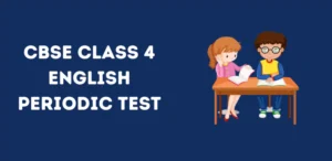 cbse-class-4-english-periodic-test