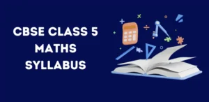 CBSE Class 5 Maths Syllabus