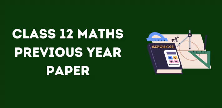 CBSE Class 12 Maths Previous Year Paper