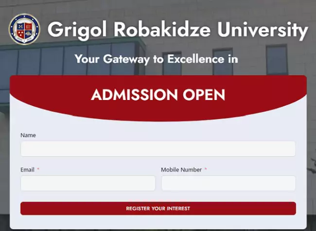 grigol-robakidze-university-admission-open